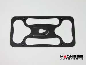 Alfa Romeo Stelvio License Plate Mount - Platypus (2018-2024)